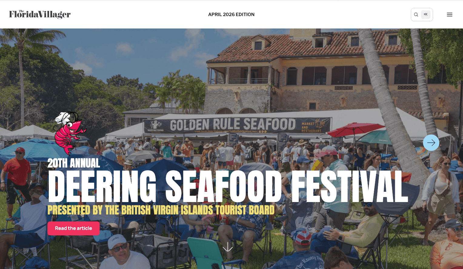 The Florida Villager Magazine publication preview